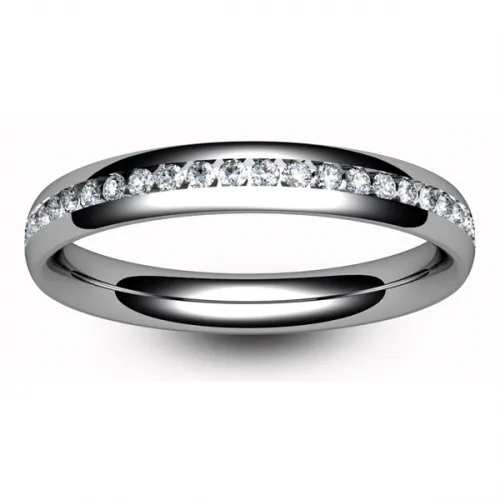 Full Channel Set Eternity Rings Platinum (TBC1042F) - All Metals